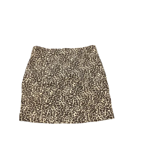 Only a Few Left – Order Now!Animal Print Skirt Mini & Short Free People, Size 2