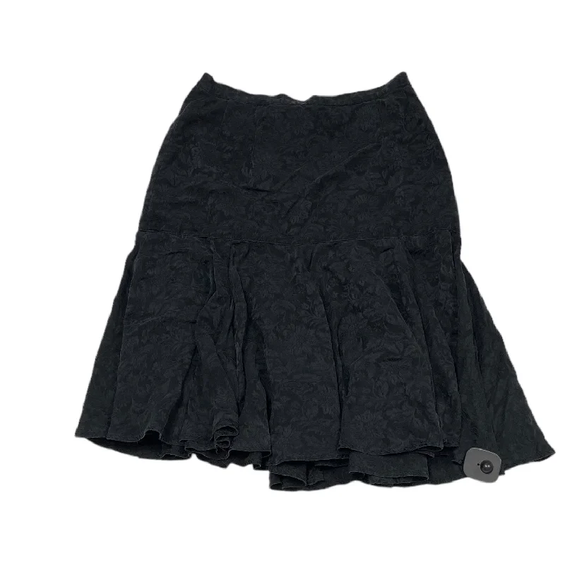 Limited Deals, Unlimited Savings!Black Skirt Midi silk, Size 12