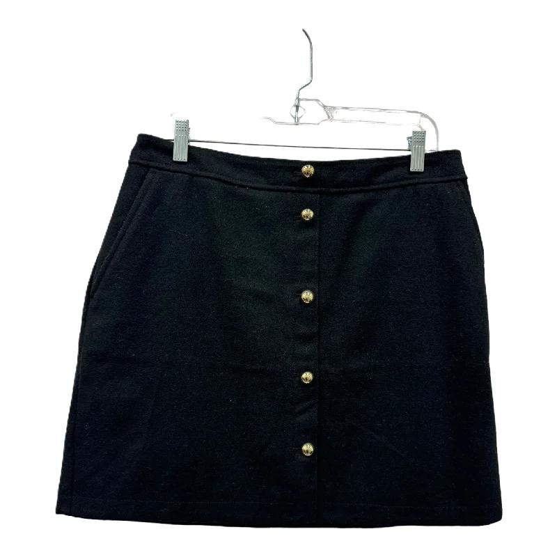 Limited Stock Available!Black Skirt Mini & Short By Loft, Size: 10