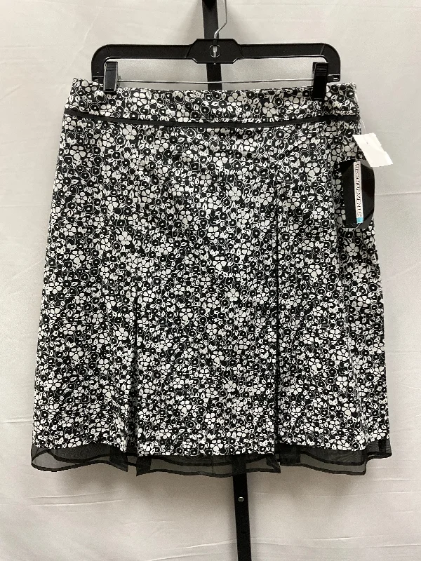 Enjoy Huge Discounts Now!Black & White Skirt Midi Requirements, Size 10