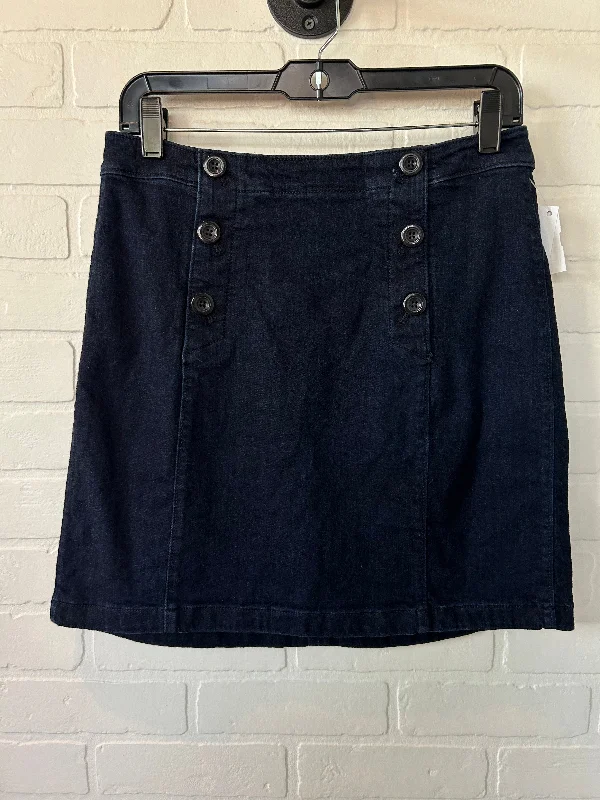 More Discounts, More Joy!Blue Denim Skirt Mini & Short Loft, Size 4