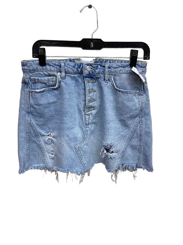 Get the Best for Less!Blue Denim Skirt Mini & Short We The Free, Size 6