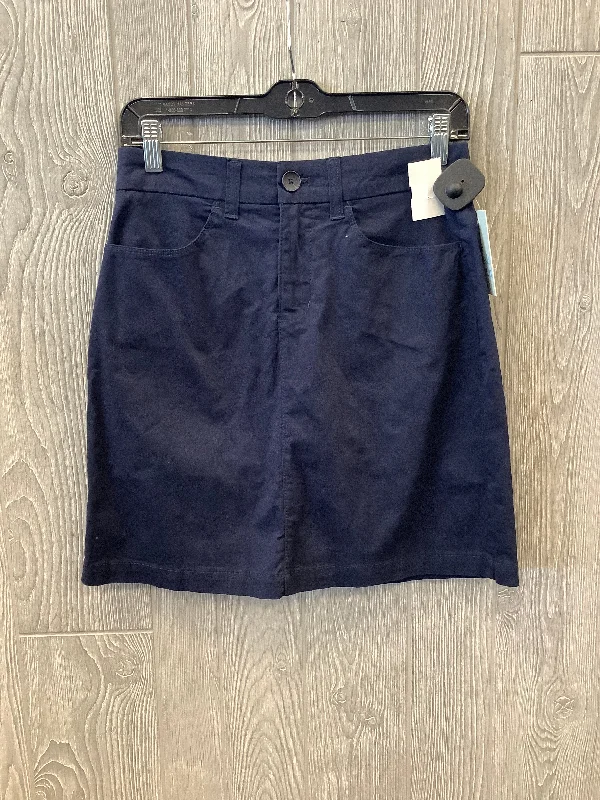 Your Discount is Waiting!Blue Skirt Mini & Short Croft And Barrow, Size 4