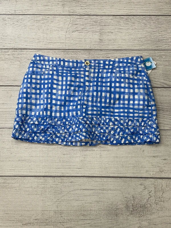 Unlock Huge Savings Now!Blue Skirt Mini & Short Lilly Pulitzer, Size 10