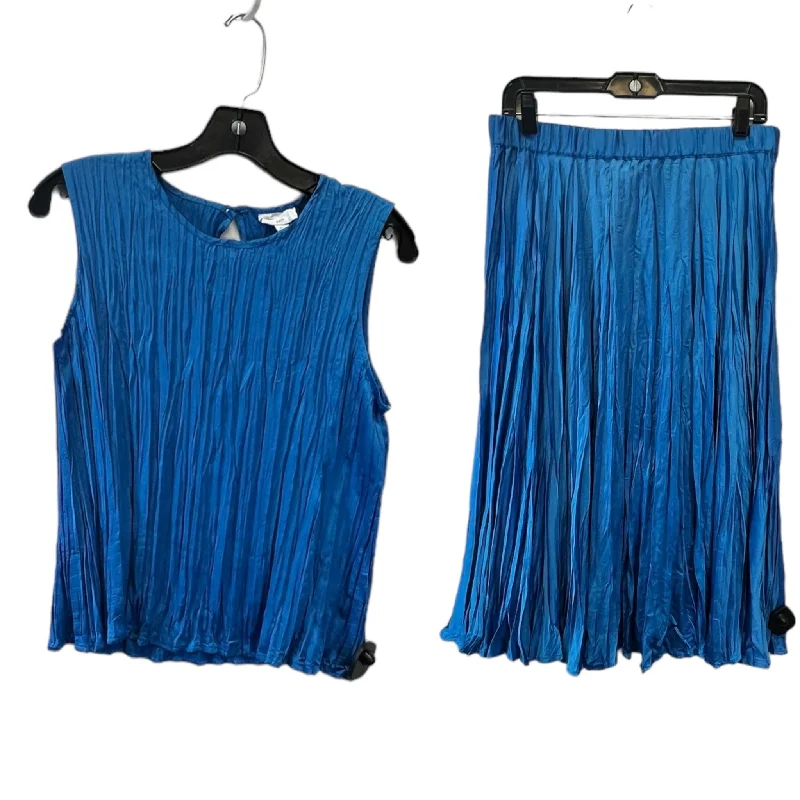 The Best Offers Are Here!Blue Skirt Set 2pc J. Jill, Size S