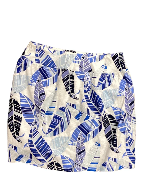 One Click Away from Big Savings!Blue & White Skirt Midi Tommy Bahama, Size S