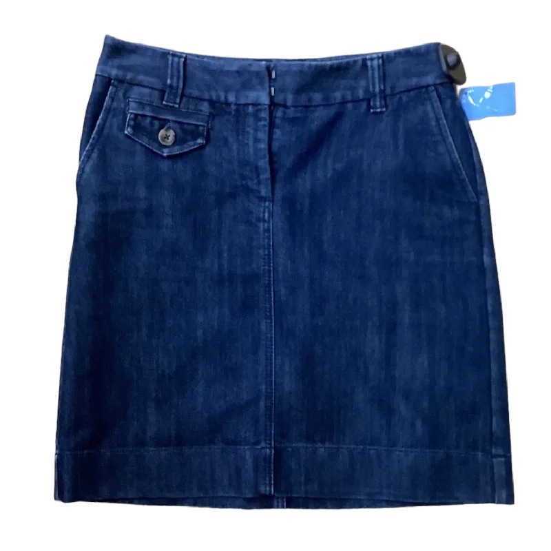 Today’s Deals, Tomorrow’s Regrets!Denim Blue Skirt Mini & Short Ann Taylor, Size 2