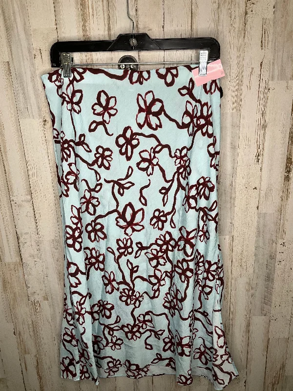 More Discounts, More Joy!Floral Print Skirt Maxi Madewell, Size 12