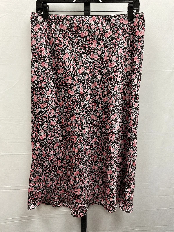 Get It Before It’s Gone!Floral Print Skirt Maxi Mi Ami, Size L