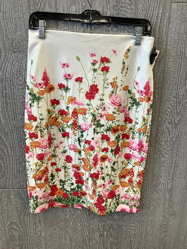 Your Dream Deal is Here!Floral Print Skirt Midi New York And Co, Size 4
