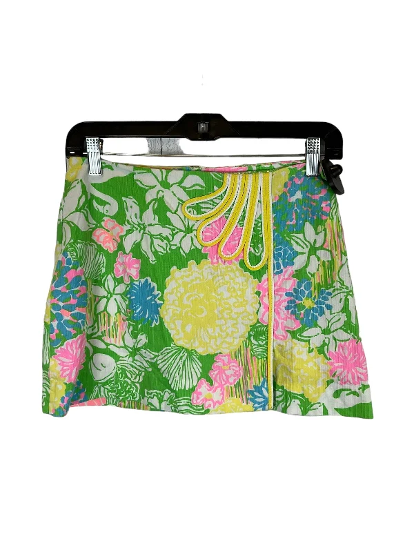 Limited-Time Price Drop!Green Skirt Designer Lilly Pulitzer, Size 0