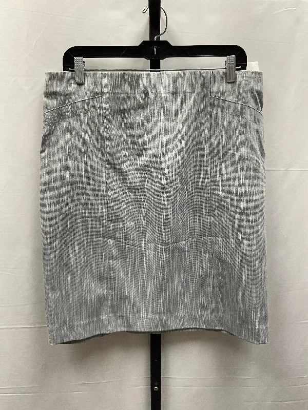 Get Ready to Save!Ivory Skirt Midi Alfani, Size 14