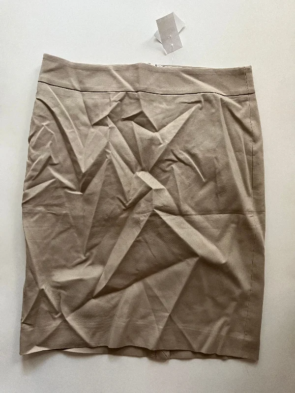 Exclusive Savings This Week!Khaki Skirt Midi J Crew O, Size 10