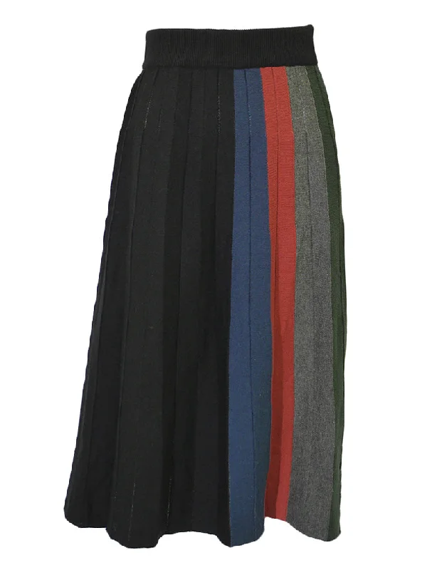 Must-Have Deals Inside!Modaliani Knit Striped Skirt