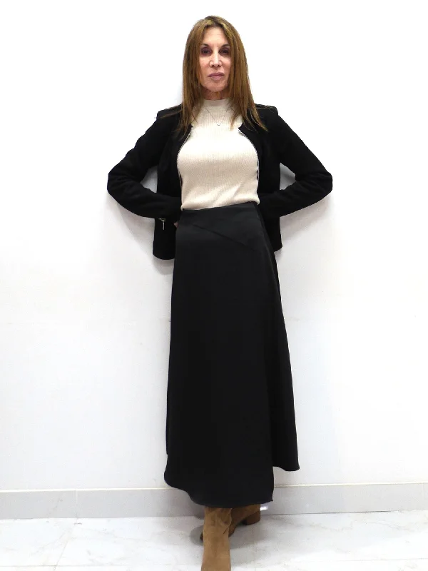 Biggest Sale of the Season!Mossaic Satin Shift Midi Skirt