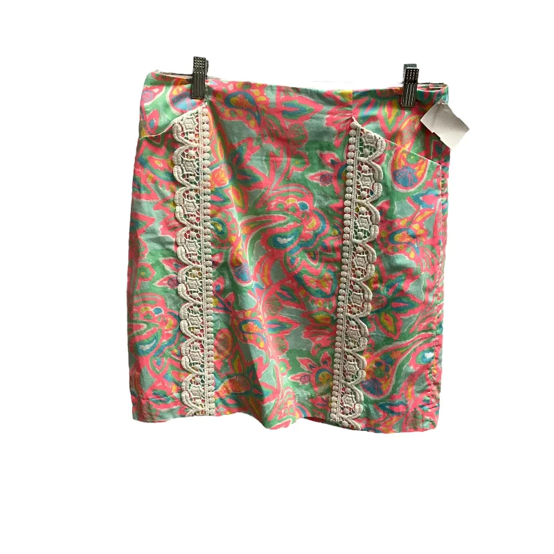 Best Price of the Season!Multi-colored Skirt Mini & Short Lilly Pulitzer, Size 4