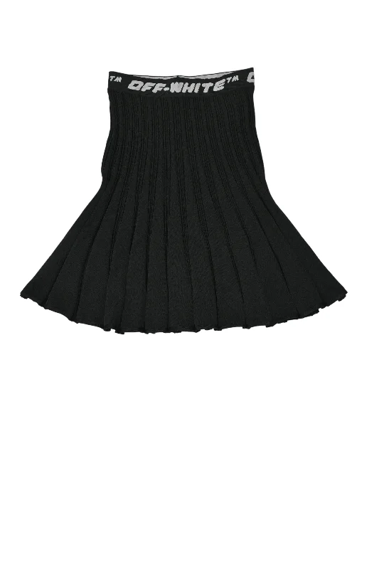 Special Offer – Act Fast![WW34856] Off-White | knee Length Skirt