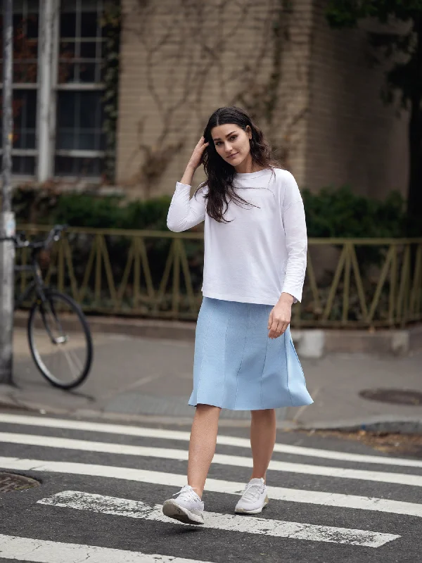 Steals and Deals Await!Profile NYC Knit Seam Skirt