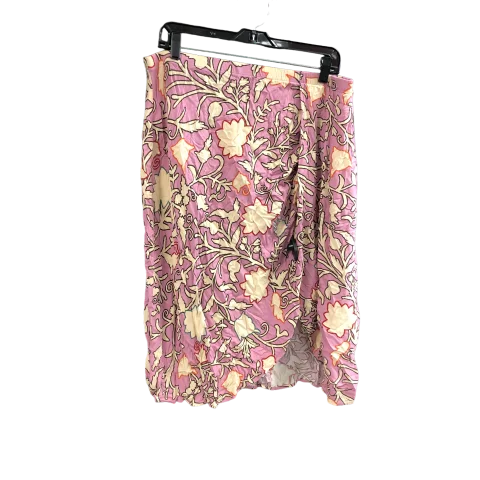 Price Drop Alert!Purple Skirt Midi Knox Rose, Size Xl
