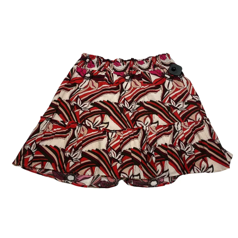 Best Deals Just for You!Red Skirt Mini & Short Anthropologie, Size S