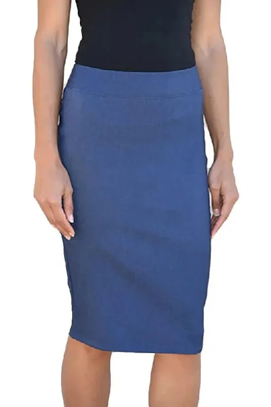 Your Shopping Spree Starts Here!Riva Karen Stretch Pencil Skirt