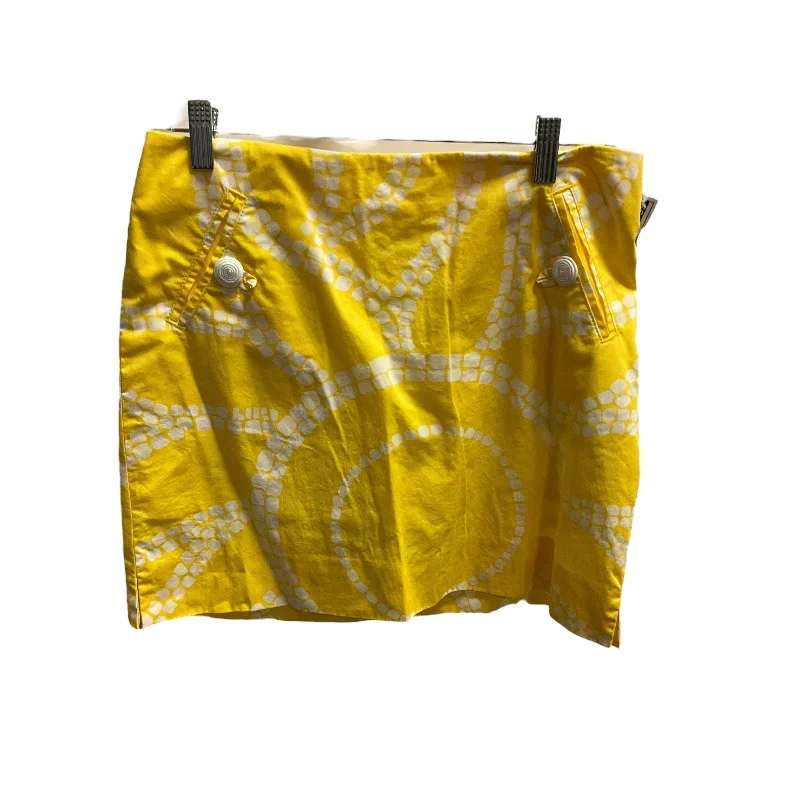 Score Huge Discounts Today!Yellow Skirt Mini & Short Lilly Pulitzer, Size 2