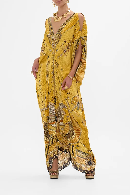 Limited Deals, Unlimited Savings!LONG DRAPE DRESS WITH ZIP FRONT VALLEY OF THE KINGS