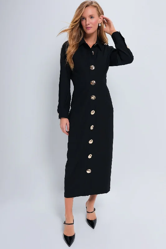 Your Exclusive Offer Awaits!Black Petra Dress