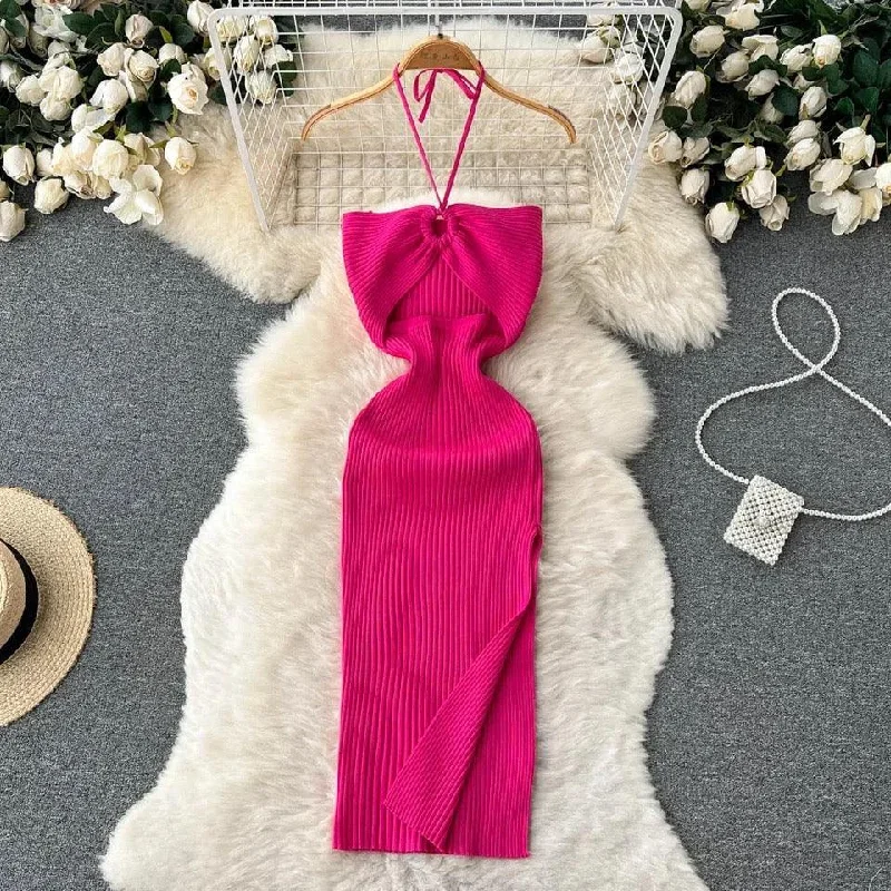 Amazing Prices You Can’t Resist!Diabella Halterneck Bodycon Dress