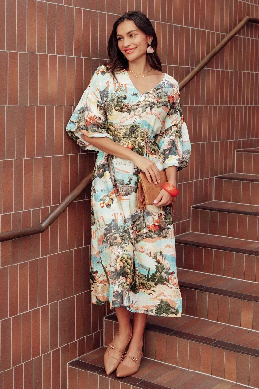 Sale Alert – Get Ready to Shop!Envy Blue Island Tie Dress