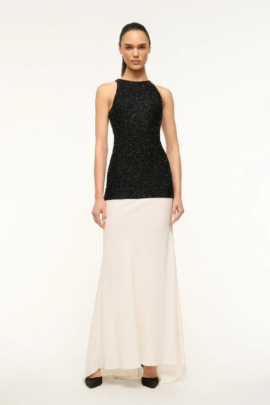 Save Like Never Before!GABRIELLE DRESS | BLACK IVORY