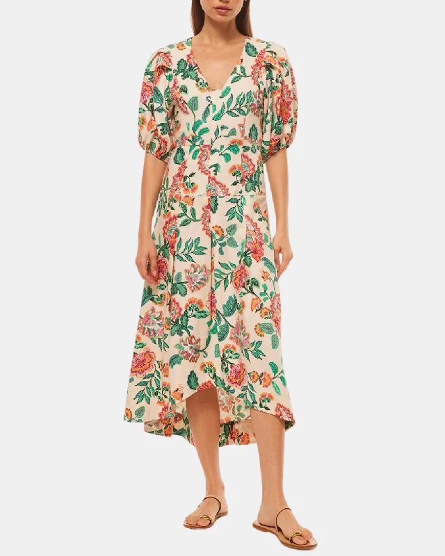 Your Shopping Wish, Our Discount Command!JAMILA DRESS IN MAILKA PAISLEY FLORAL
