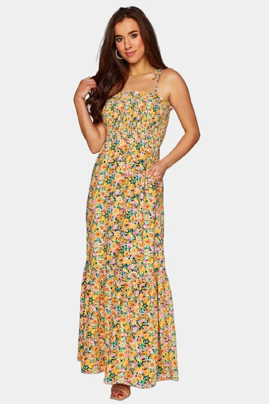 Must-Have Deals Inside!Kendra Tie-Shoulder Maxi Dress - Firefly