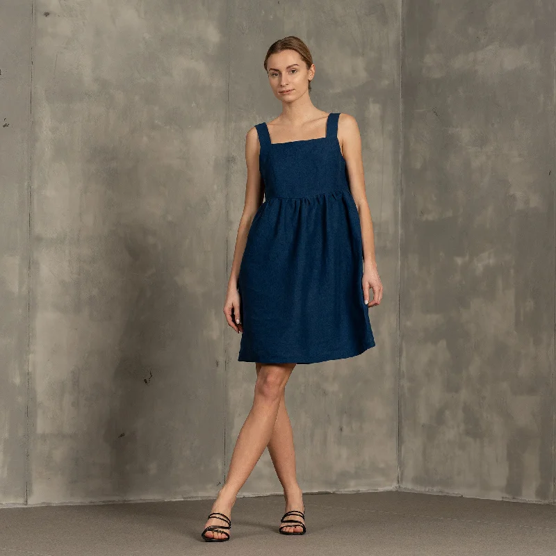 Find Your Perfect Deal Today!Linen Pinafore Dress Bianca
