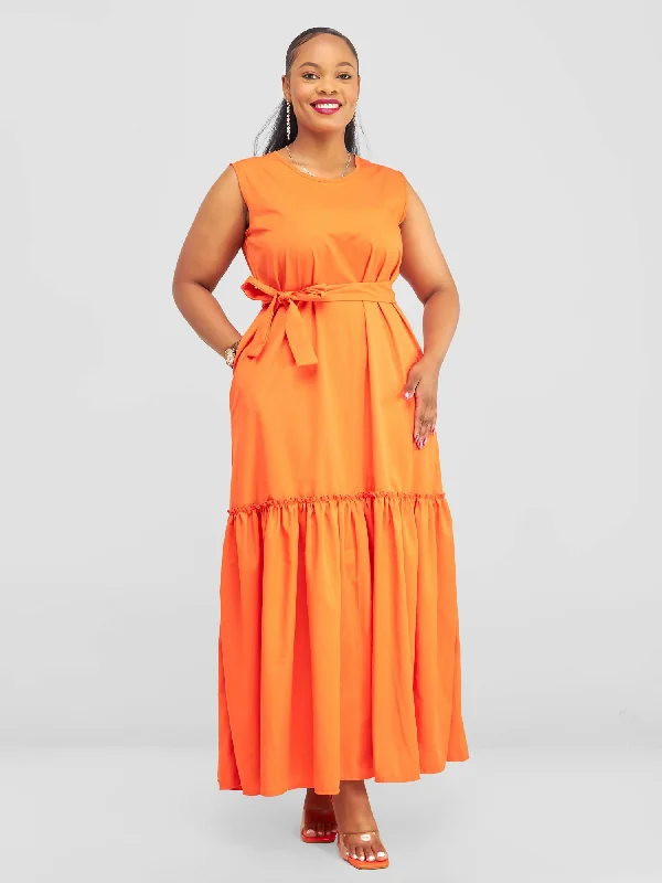 Score Huge Discounts Today!Ella Dresses - Orange