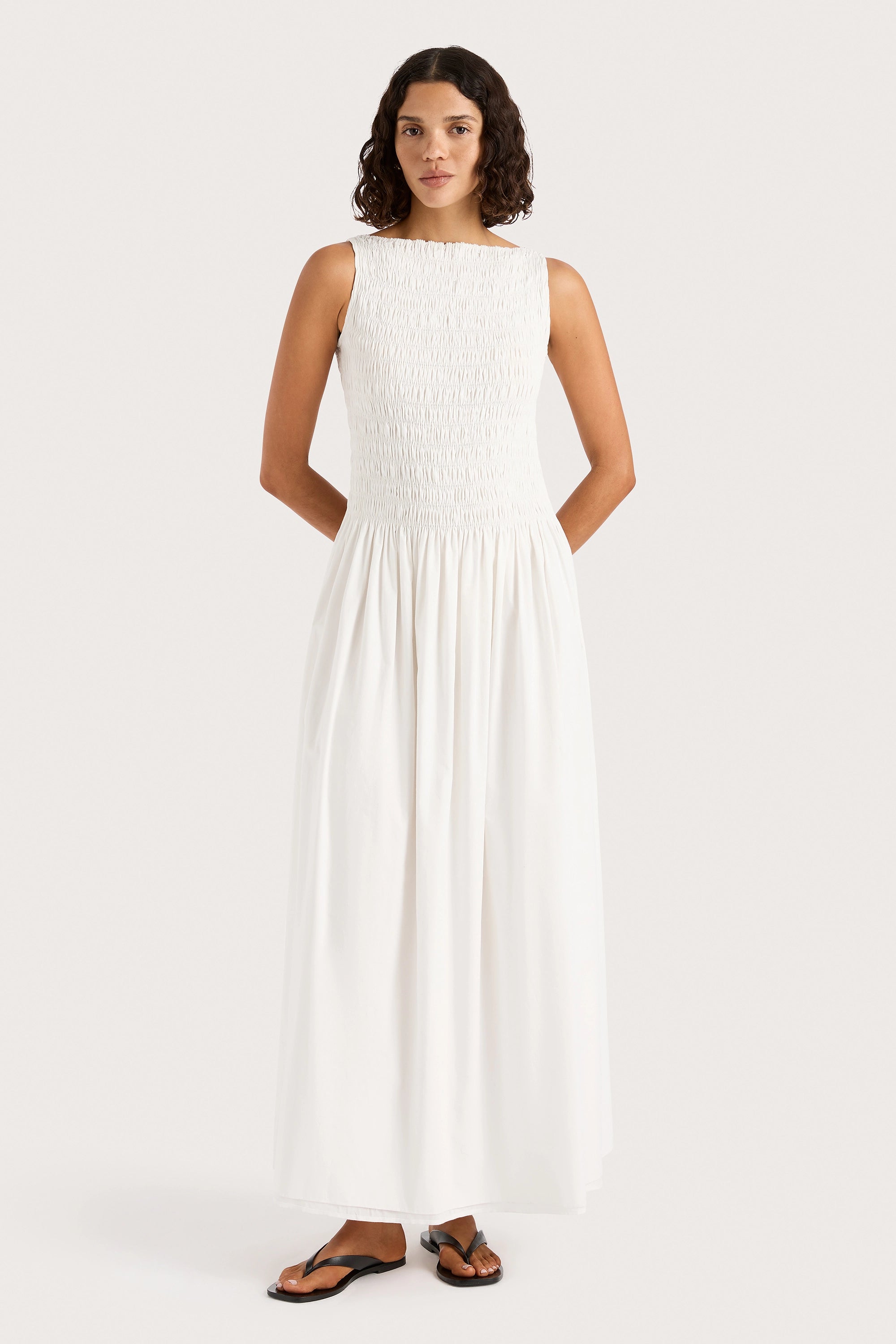 Your Best Deals Are Here!Margot Maxi Dress White