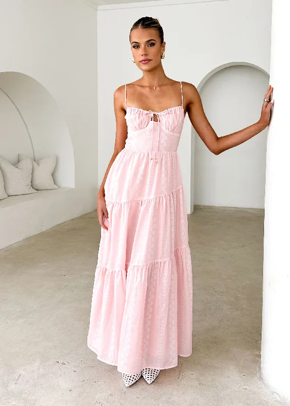 Biggest Sale of the Season!Nashville Maxi Dress - Blush