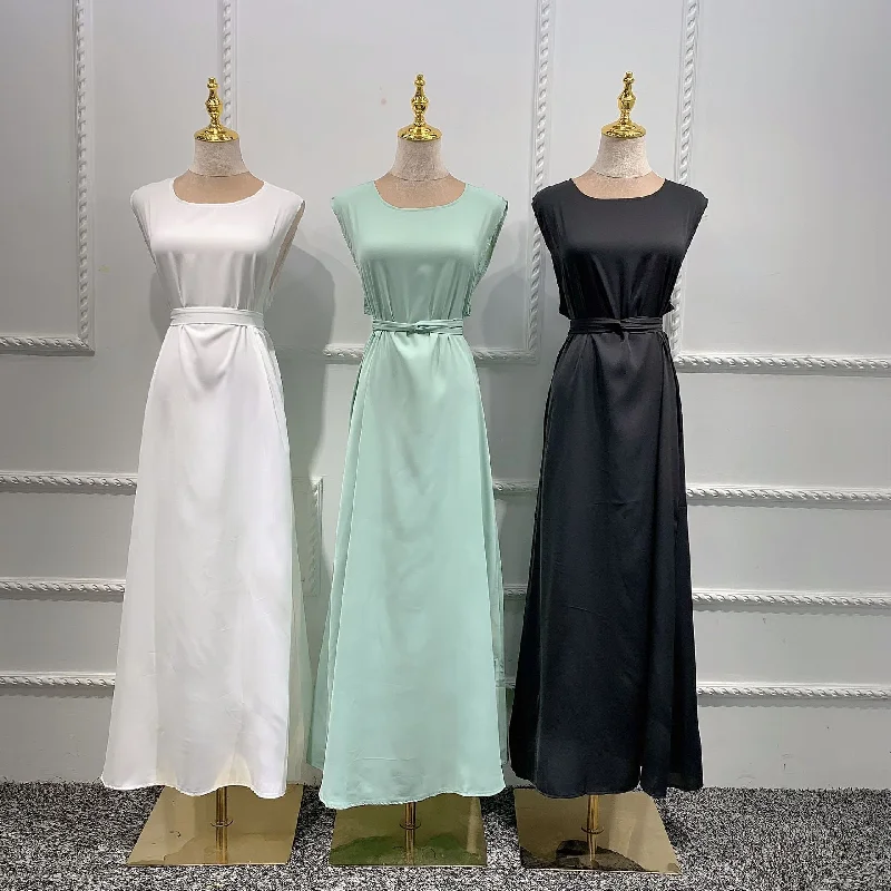 Your Discount is Waiting!Retro Style Long Skirt Inner Casual Women's Slim Fit Dress