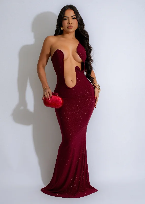 One Click Away from Big Savings!Stardust Sway Maxi Dress Red