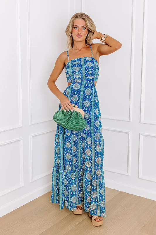 Huge Price Cuts Await!Wildflower Wonder Chiffon Maxi Dress