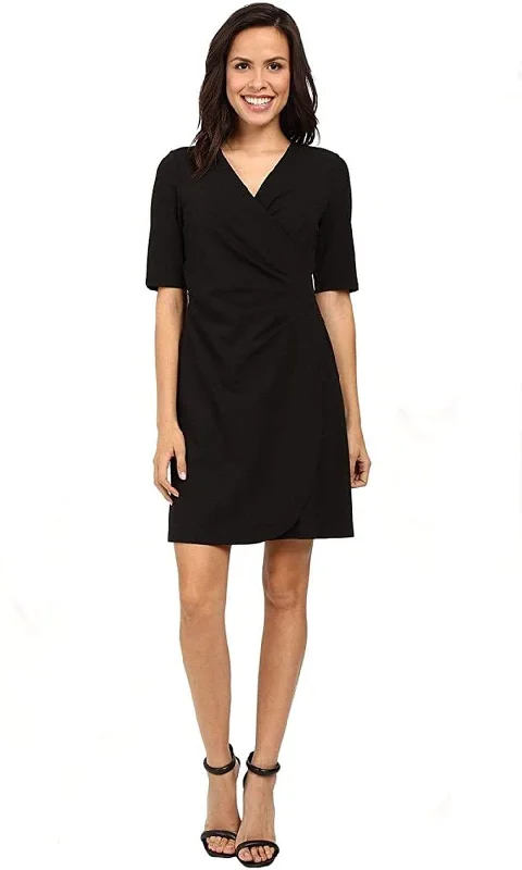 Shop Smart, Save Big!Adrianna Papell - AP1D100146 V-Neck Short Sleeve Dress