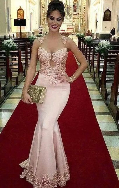 Limited Time Offer!blush pink long formal evening prom gowns        cg24620