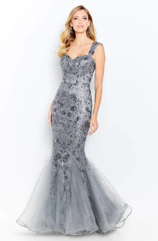 Your Dream Deal is Here!Cameron Blake - 120624 Sequined Sweetheart Mermaid Dress