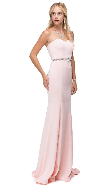 Seasonal Sale – Shop Now!Dancing Queen Strapless Sweetheart Beaded Dress 9720 - 1 Pc. Blush in size Extra Small Available