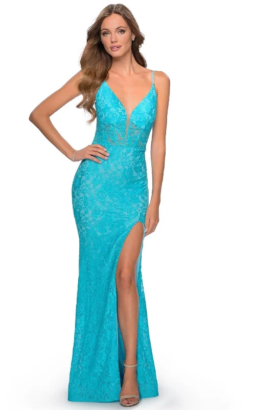 Amazing Prices You Can’t Resist!La Femme 28591 Dress