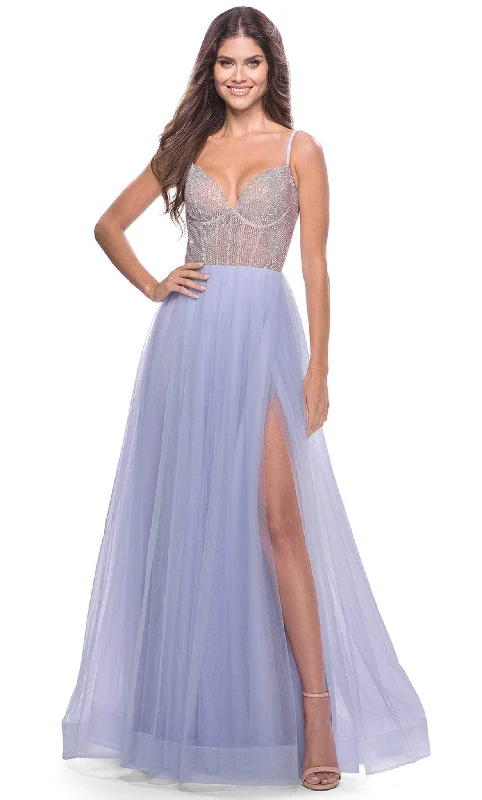 Flash Sale – Act Fast!La Femme 31578 - Sweetheart Embellished Long Classic Prom Dress