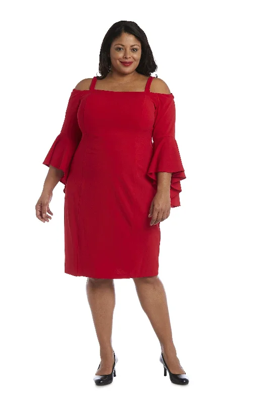 Find Your Perfect Deal Today!R&M Richards 8858W Short Cocktail Plus Size Dress