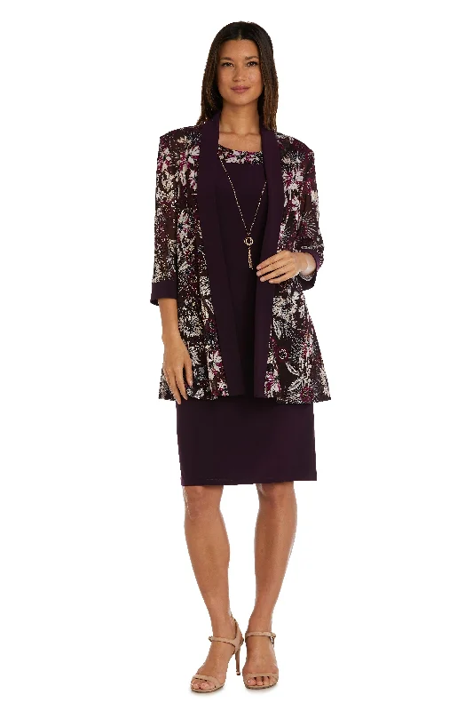 Grab Yours Before It’s Too Late!R&M Richards 9523 Short Mother Of The Bride Dress
