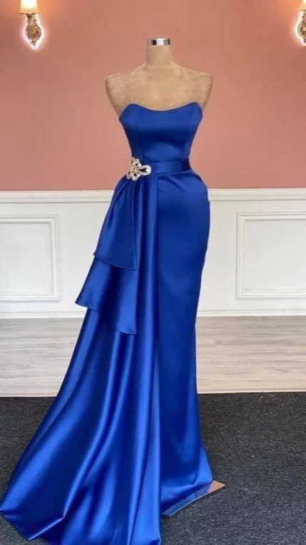 Savings You Can’t Ignore!Royal Blue Mermaid Long Prom Dress      cg24464