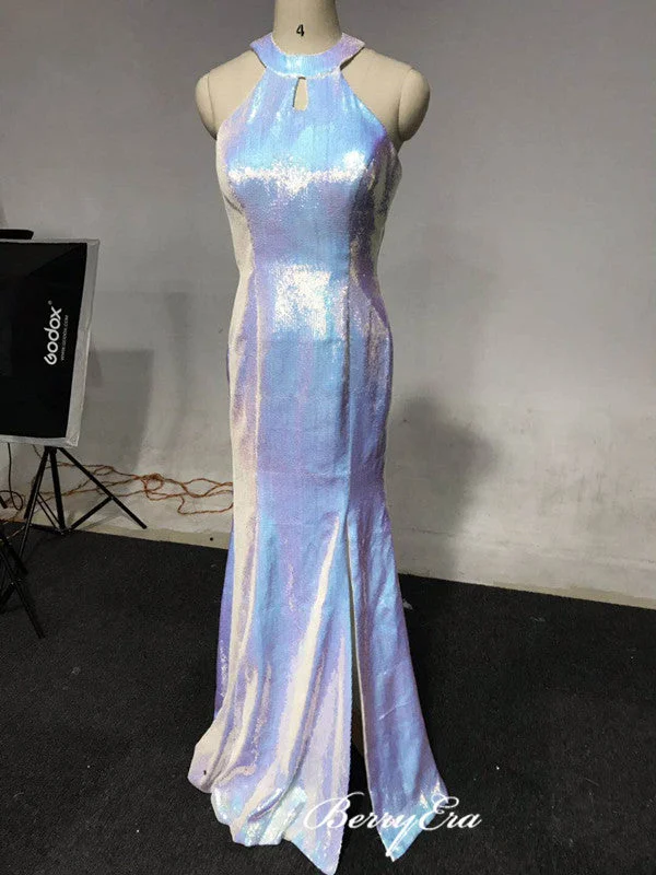 Score Big Savings Today!Shiny Custom Design Long Prom Dresses, Sequins 2020 Newest Prom Dresses Long